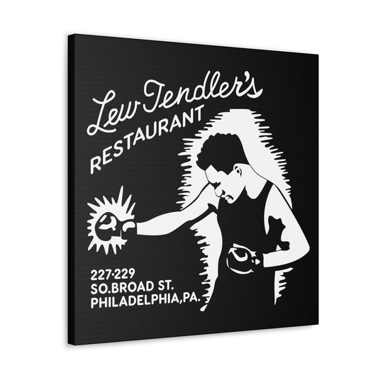 Lew Tendlers Restaurant - Canvas Wall Art