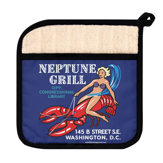 Neptune Grill Potholder w/Pocket