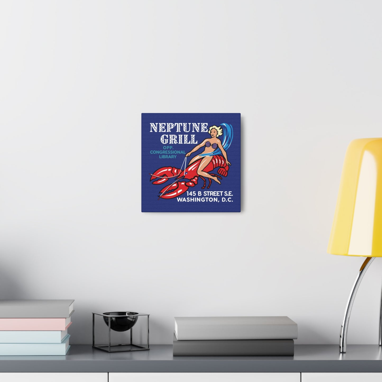 Neptune Grill - Canvas Wall Art