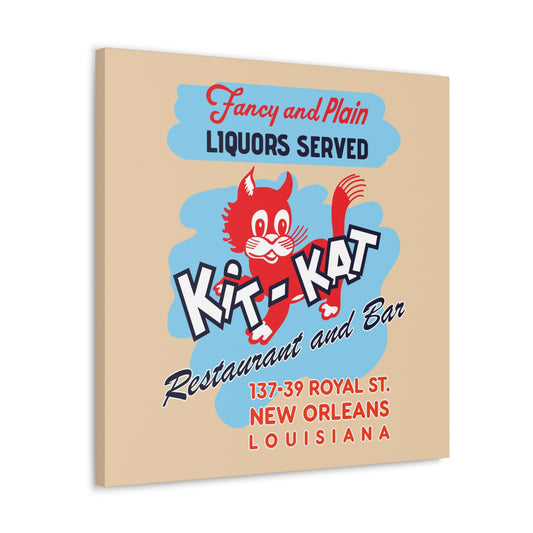 Kit Kat Restaurant & Bar - Canvas Wall Art