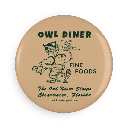 Owl Diner - Magnet